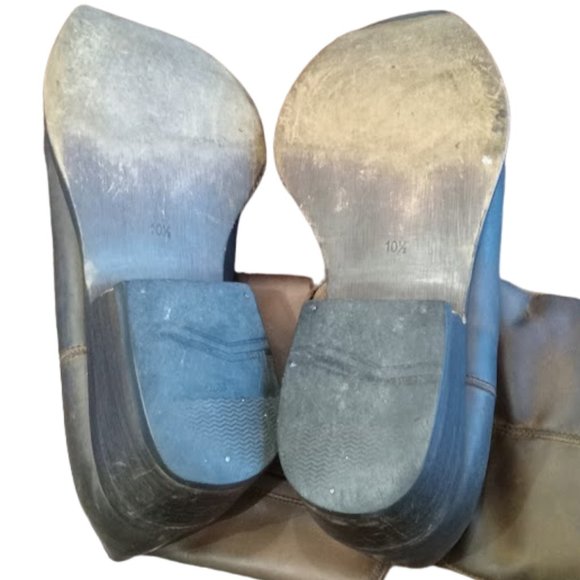 GUC | HTF "P Custer" | 🤠👢Cowboy Boots👢🤠 | Dark Brown | Men's | Size: 10.5 - Picture 12 of 16